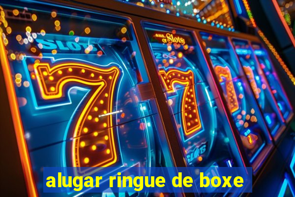 alugar ringue de boxe